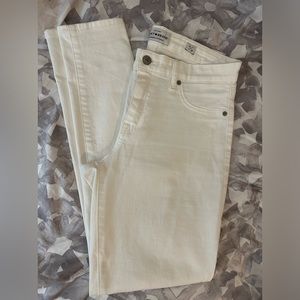 Lucky Brand White Jeans ava skinny